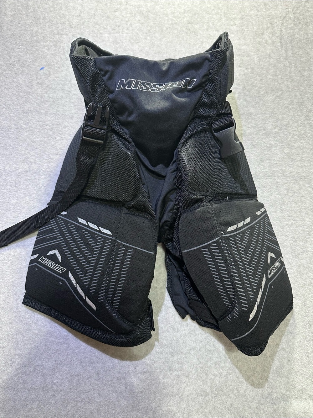 Mission RH Core Junior Hockey Girdle Pants Size Small S Black Protective Gear